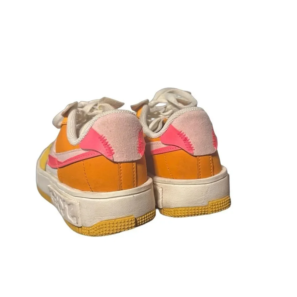 Nike Women's Air Force 1 Fontanka Summit White/Hyper Pink Size 8